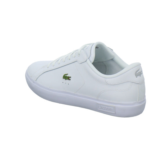 Lacoste Powercourt Schnürhalbschuhe Weiß - 360° Ansicht