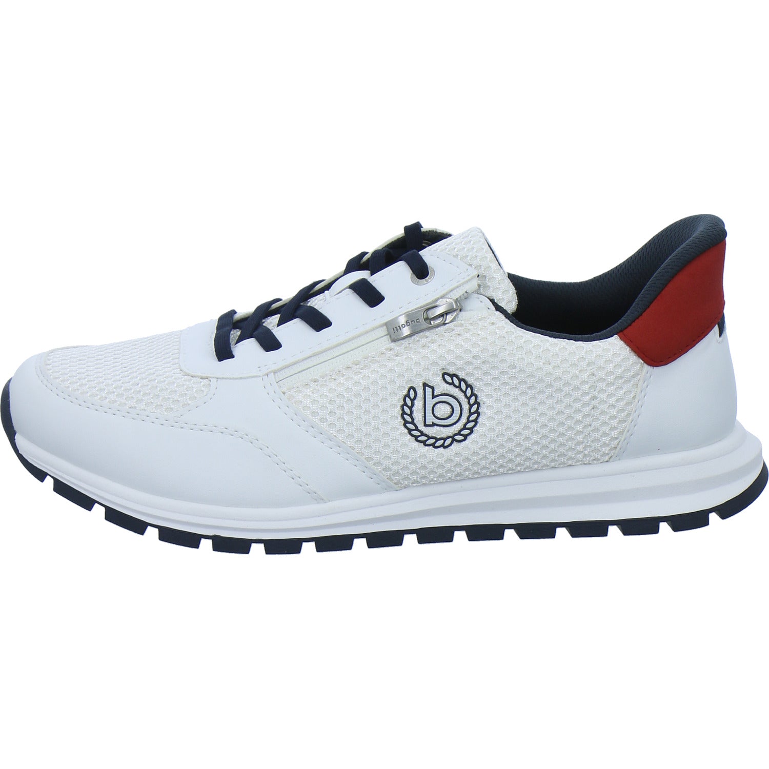 Bugatti Classic Sneaker Herren Runner Weiß