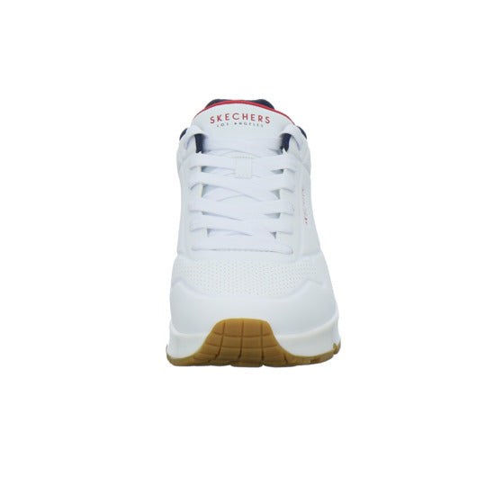 Skechers UNO Schnürhalbschuhe Weiß-kombi - 360° Ansicht