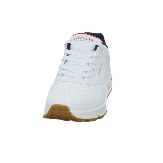 Skechers UNO Schnürhalbschuhe Weiß-kombi - 360° Ansicht