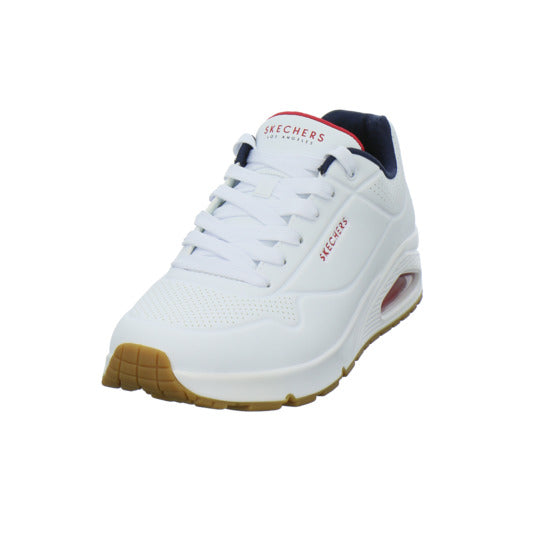 Skechers UNO Schnürhalbschuhe Weiß-kombi - 360° Ansicht