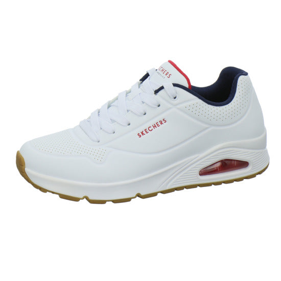 Skechers UNO Schnürhalbschuhe Weiß-kombi - 360° Ansicht