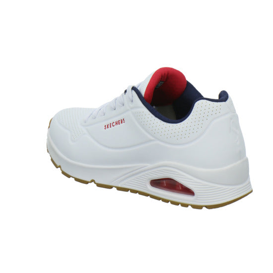 Skechers UNO Schnürhalbschuhe Weiß-kombi - 360° Ansicht