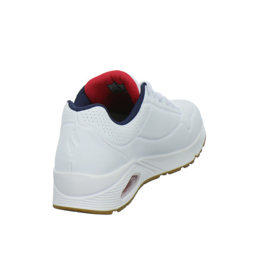 Skechers UNO Schnürhalbschuhe Weiß-kombi - 360° Ansicht