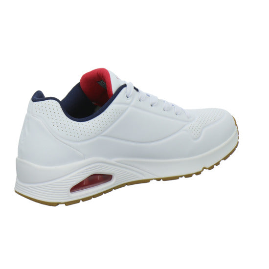 Skechers UNO Schnürhalbschuhe Weiß-kombi - 360° Ansicht