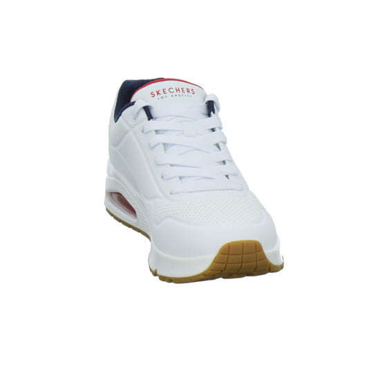 Skechers UNO Schnürhalbschuhe Weiß-kombi - 360° Ansicht