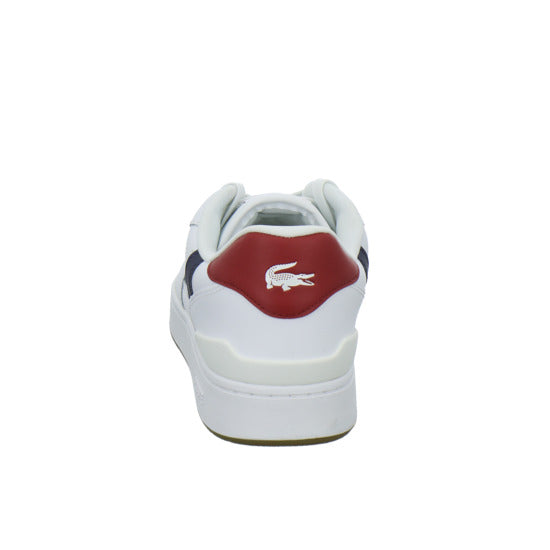 Lacoste T-Clip Schnürhalbschuhe Weiß-kombi - 360° Ansicht