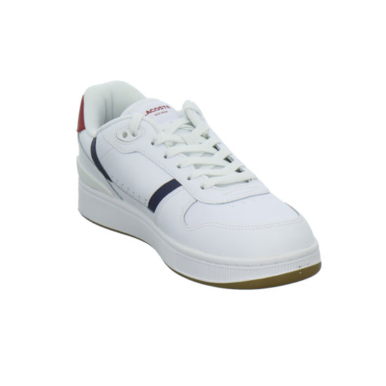 Lacoste T-Clip Schnürhalbschuhe Weiß-kombi - 360° Ansicht