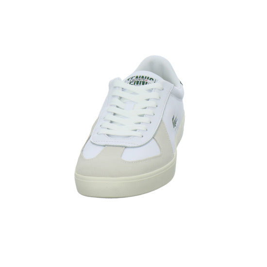 Lacoste Baseshot Schnürhalbschuhe Weiß-kombi - 360° Ansicht