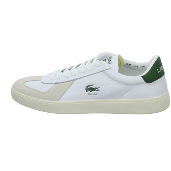 Lacoste Baseshot Schnürhalbschuhe Weiß-kombi - 360° Ansicht