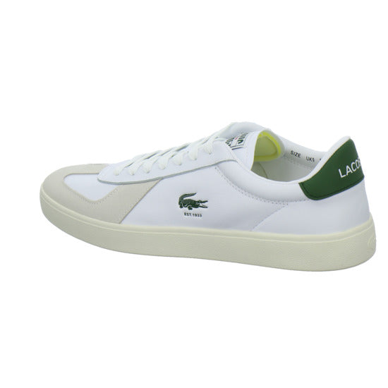 Lacoste Baseshot Schnürhalbschuhe Weiß-kombi - 360° Ansicht
