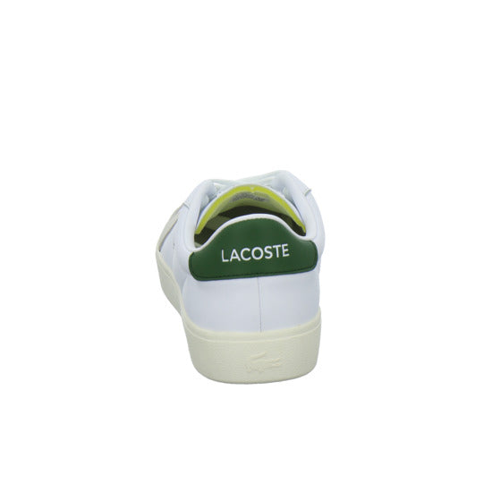 Lacoste Baseshot Schnürhalbschuhe Weiß-kombi - 360° Ansicht