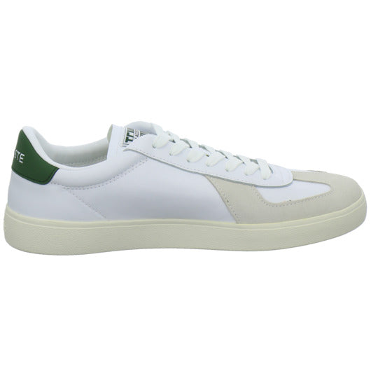 Lacoste Baseshot Schnürhalbschuhe Weiß-kombi - 360° Ansicht
