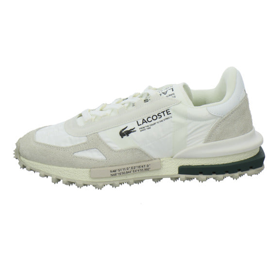 Lacoste Elite Active Schnürhalbschuhe Weiß-kombi - 360° Ansicht