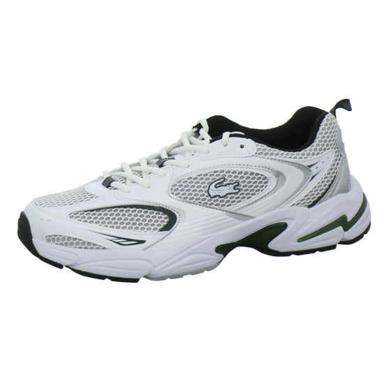 Lacoste Storm 96 Schnürhalbschuhe Weiß-kombi - 360° Ansicht