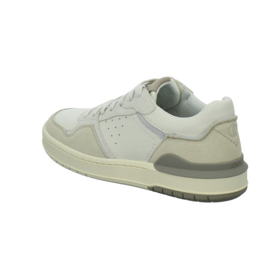 Clarks Courtlite 2 Low Schnürhalbschuhe Weiß-kombi - 360° Ansicht