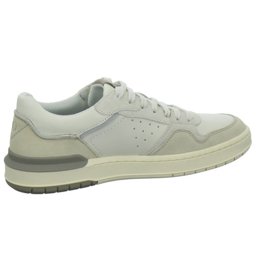 Clarks Courtlite 2 Low Schnürhalbschuhe Weiß-kombi - 360° Ansicht