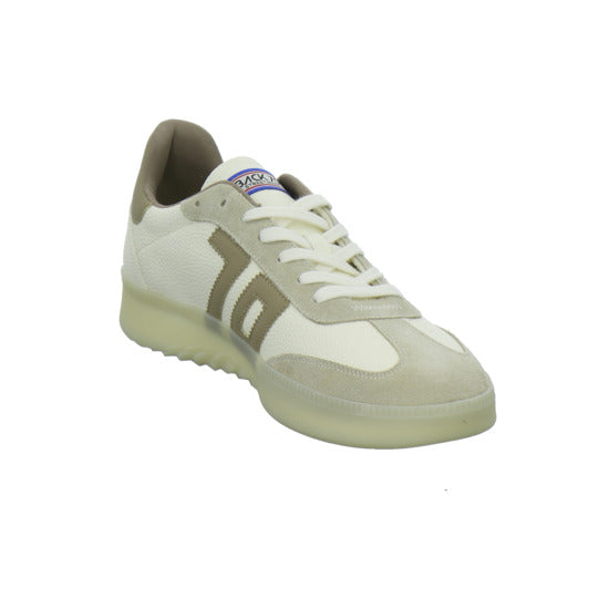 Back 70 Schnürhalbschuhe Weiß-kombi - 360° Ansicht