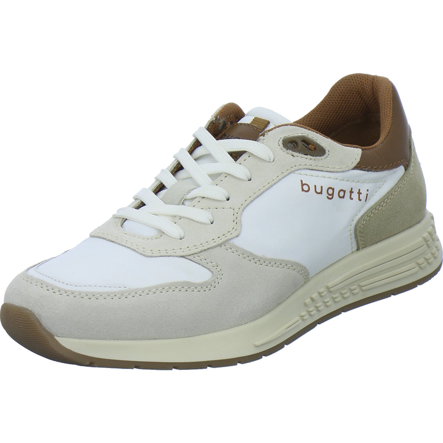 Bugatti Classic Sneaker Herren Rough Weiß-kombi