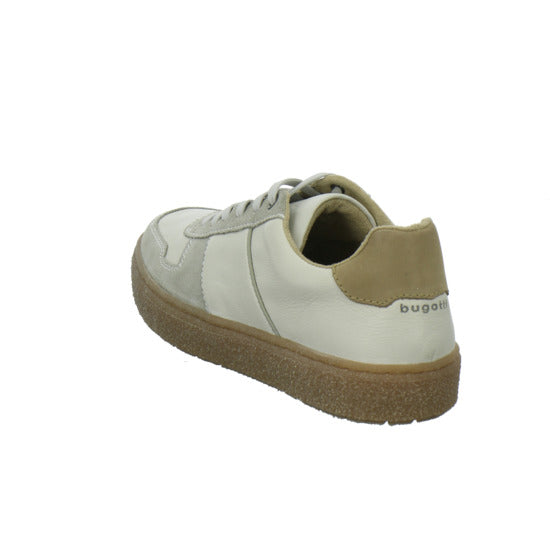 Bugatti Classic Hube Schnürhalbschuhe offwhite - 360° Ansicht