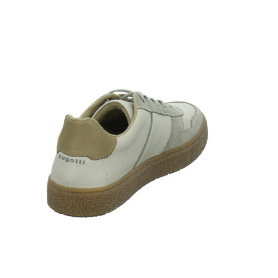 Bugatti Classic Hube Schnürhalbschuhe offwhite - 360° Ansicht
