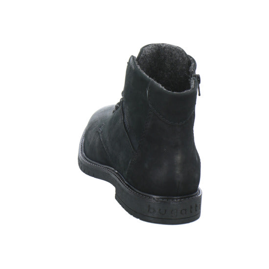 Bugatti Classic Caj Stiefel Schwarz - 360° Ansicht