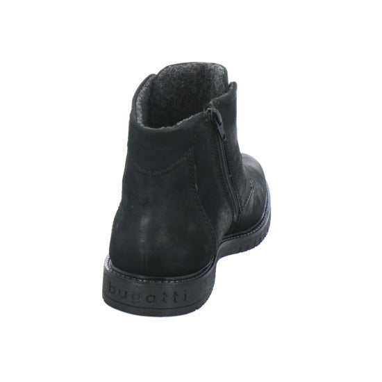 Bugatti Classic Caj Stiefel Schwarz - 360° Ansicht