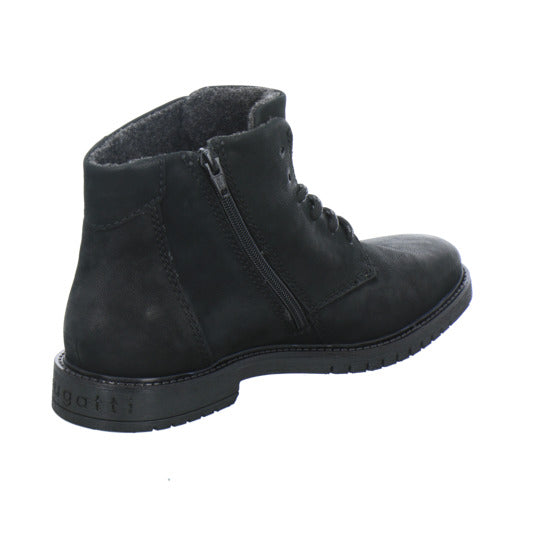 Bugatti Classic Caj Stiefel Schwarz - 360° Ansicht