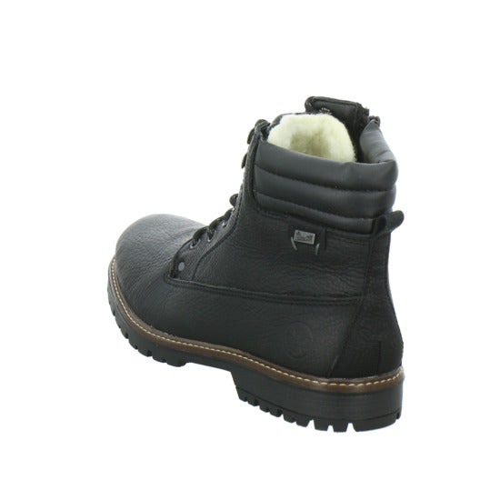 Rieker Winterschuhe warm gefüttert Schwarz - 360° Ansicht