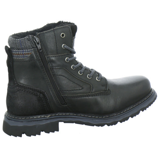 Dockers Winterschuhe warm gefüttert Schwarz - 360° Ansicht