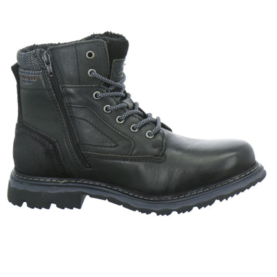 Dockers Winterschuhe warm gefüttert Schwarz - 360° Ansicht
