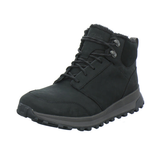 Clarks ATL Trek Up WP Winterschuhe warm gefüttert Schwarz - 360° Ansicht