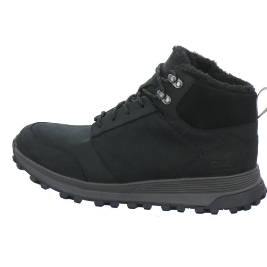 Clarks ATL Trek Up WP Winterschuhe warm gefüttert Schwarz - 360° Ansicht