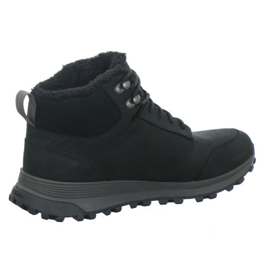 Clarks ATL Trek Up WP Winterschuhe warm gefüttert Schwarz - 360° Ansicht