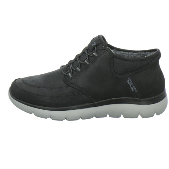 Skechers Winterschuhe Herren Summits Slip Ins Schwarz