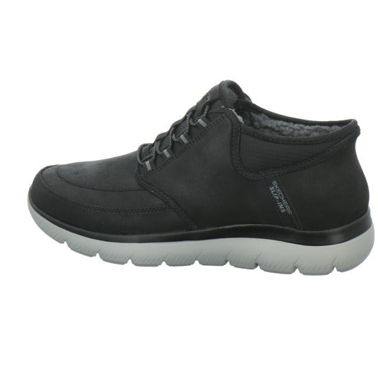 Skechers Winterschuhe Herren Summits Slip Ins Schwarz