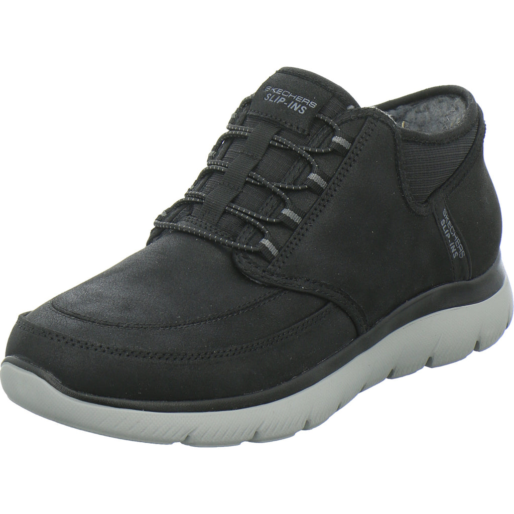 Skechers Winterschuhe Herren Summits Slip Ins Schwarz