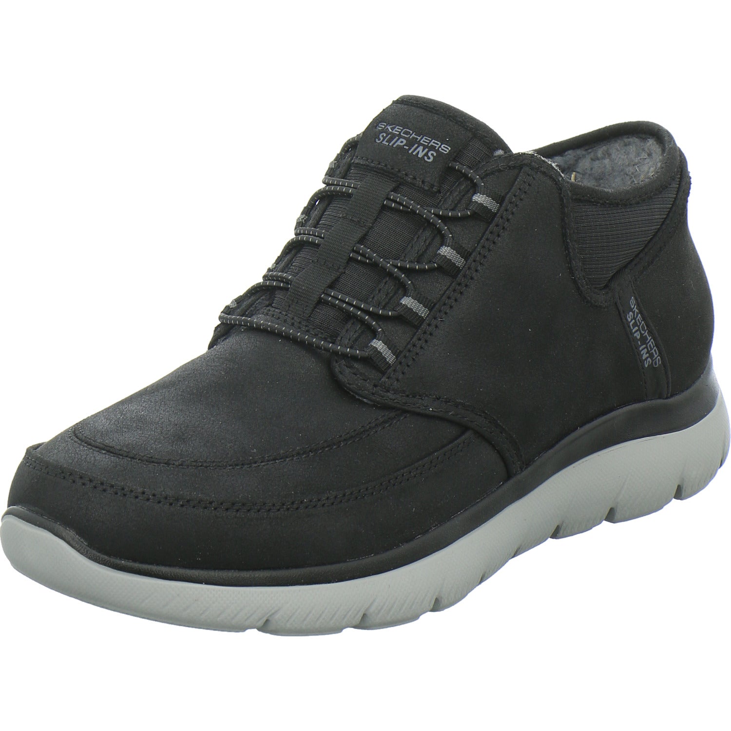 Skechers Winterschuhe Herren Summits Slip Ins Schwarz