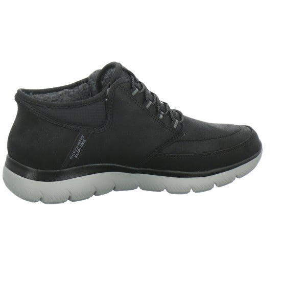 Skechers Winterschuhe Herren Summits Slip Ins Schwarz