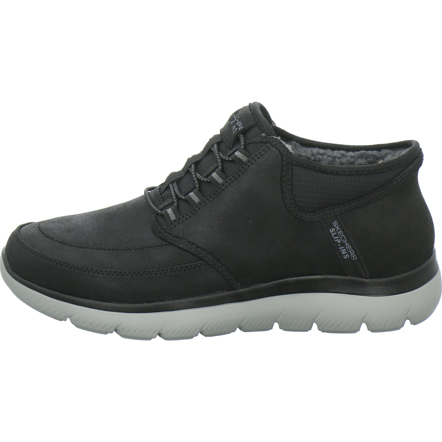 Skechers Winterschuhe Herren Summits Slip Ins Schwarz