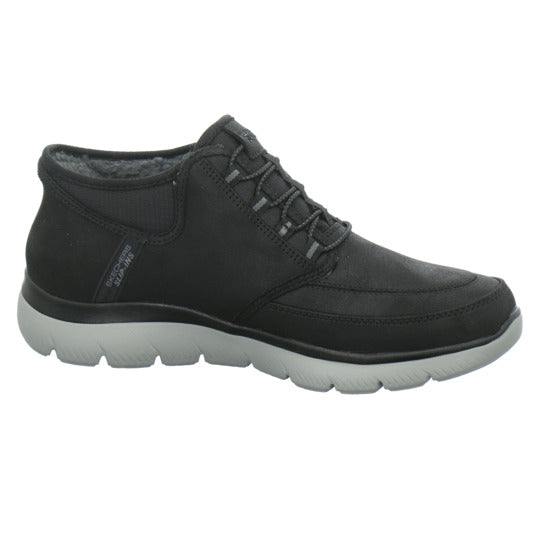 Skechers Winterschuhe Herren Summits Slip Ins Schwarz