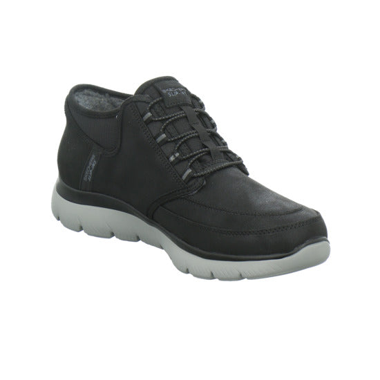 Skechers Winterschuhe Herren Summits Slip Ins Schwarz