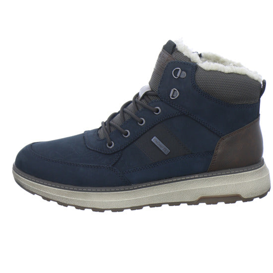 Rieker Winterschuhe Herren Blau-kombi