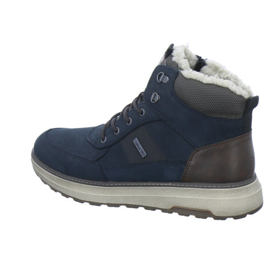 Rieker Winterschuhe Herren Blau-kombi