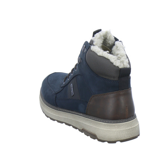 Rieker Winterschuhe Herren Blau-kombi