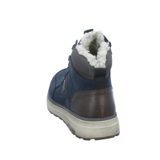Rieker Winterschuhe Herren Blau-kombi