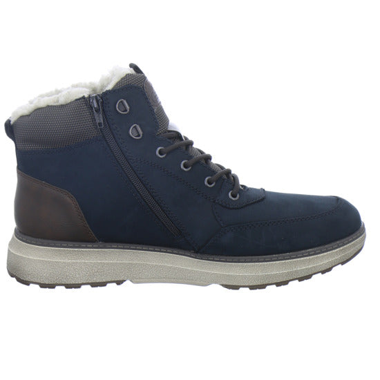 Rieker Winterschuhe Herren Blau-kombi