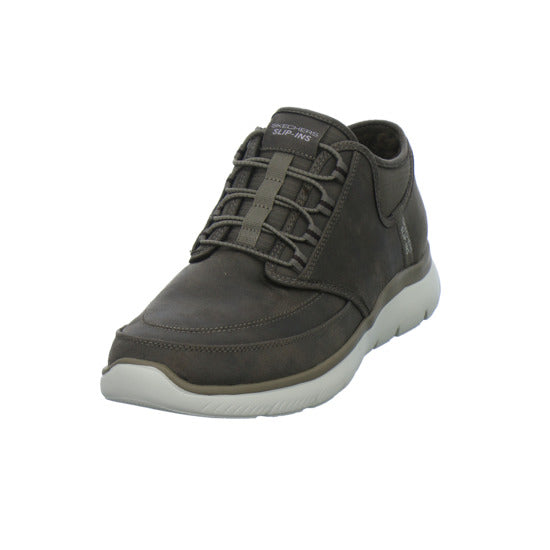 Skechers Winterschuhe Herren Summits Slip Ins Dunkelbraun