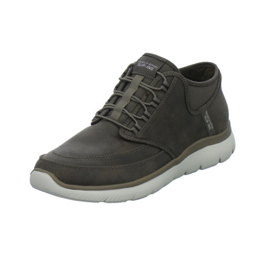 Skechers Winterschuhe Herren Summits Slip Ins Dunkelbraun