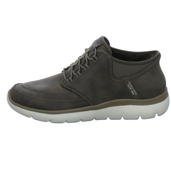 Skechers Winterschuhe Herren Summits Slip Ins Dunkelbraun
